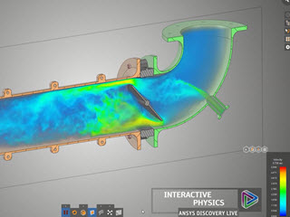 ANSYS Discovery Live中的交互式物理